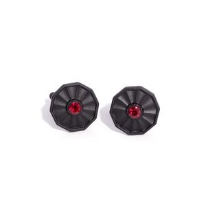 Black and Red Cuff links